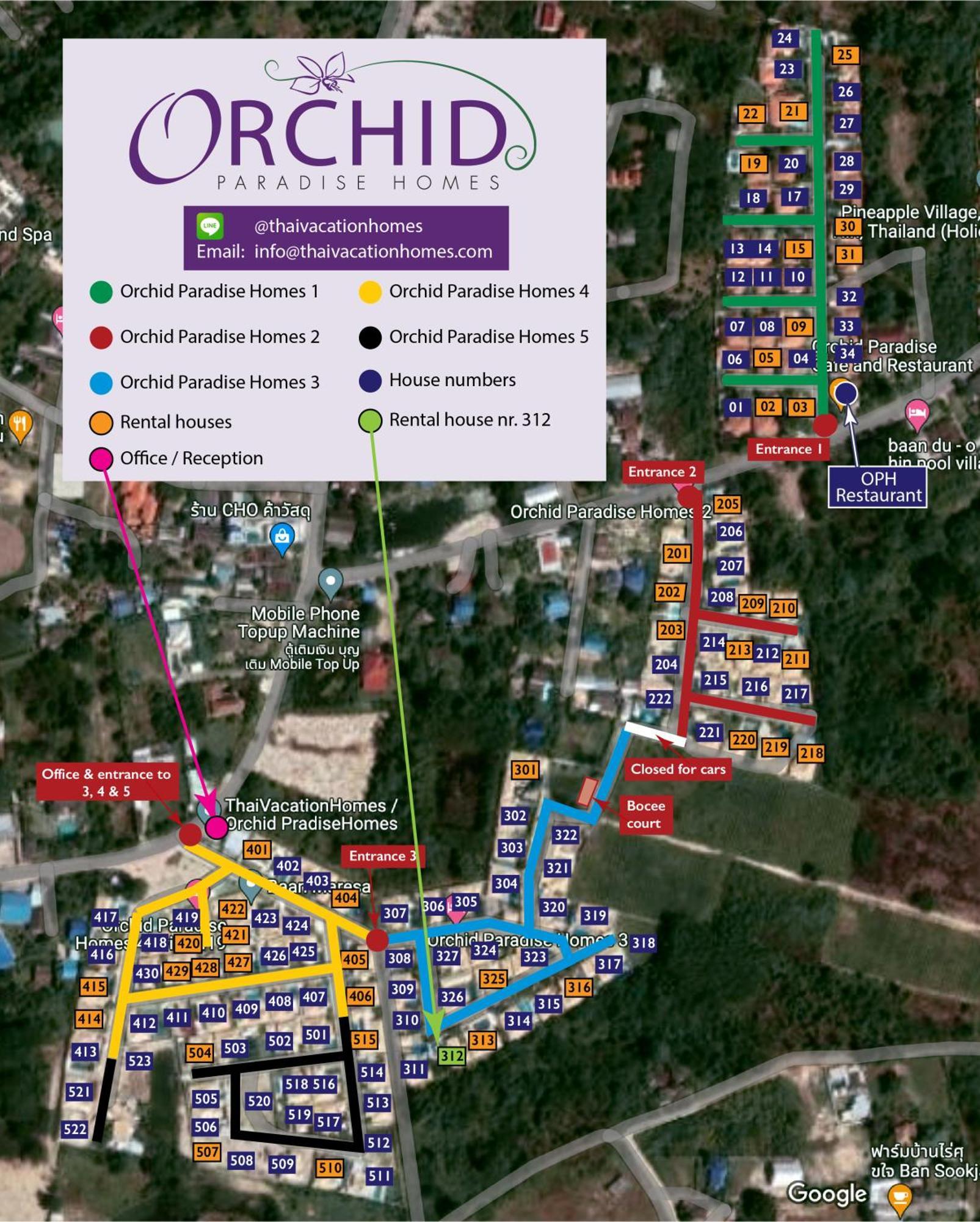 Orchid Paradise Homes 312 هوا هين المظهر الخارجي الصورة